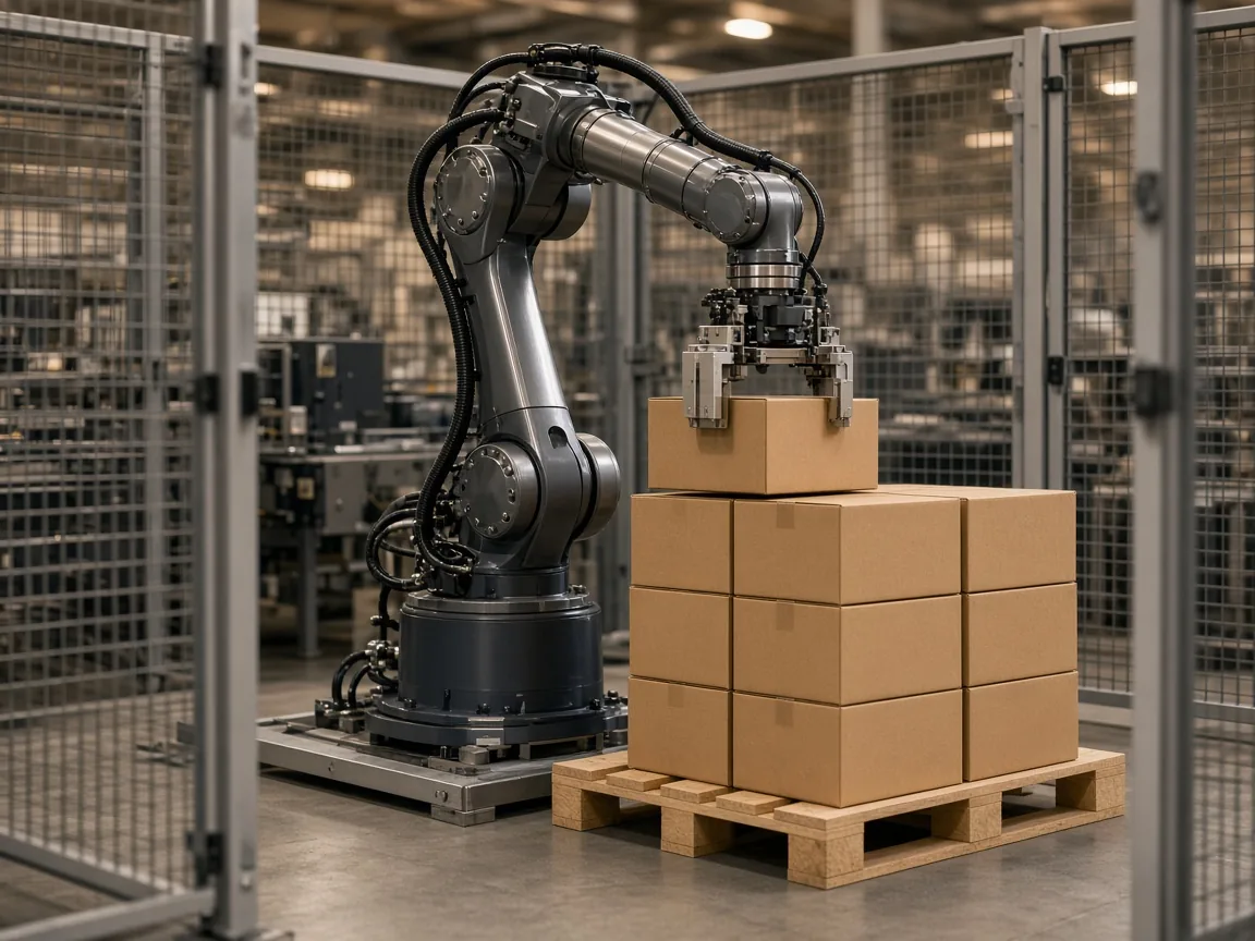 Robotik paletleme hücresi