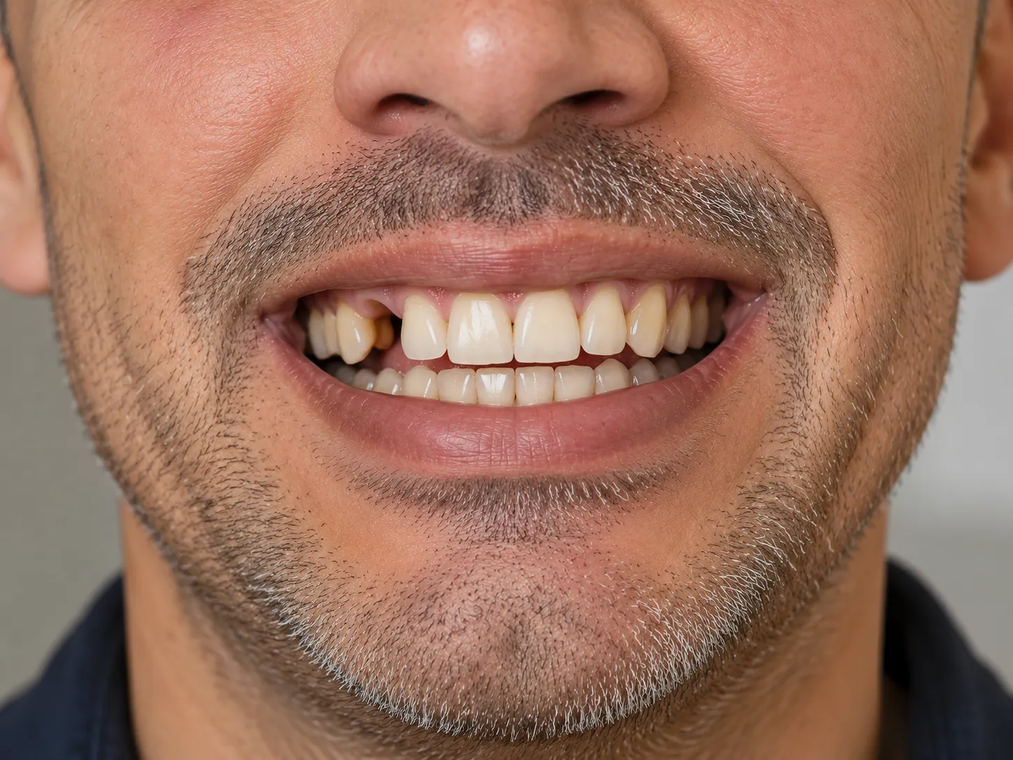 Case 02 — smile before treatment