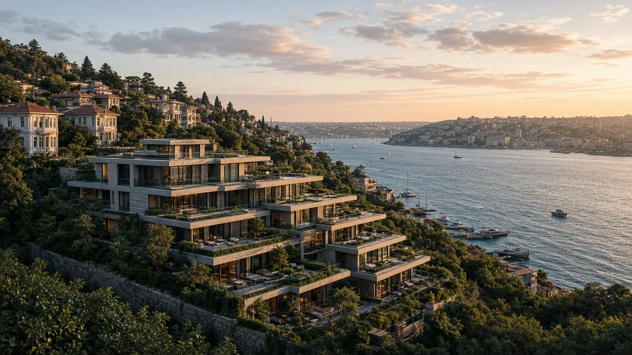 Liva Residences — Bebek'te Boğaz manzarasına hakim konum