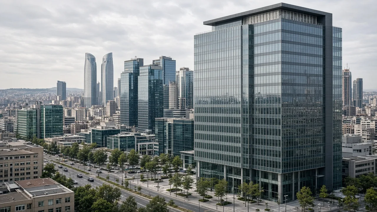 Meridian Offices — Levent iş merkezi kentsel bağlam