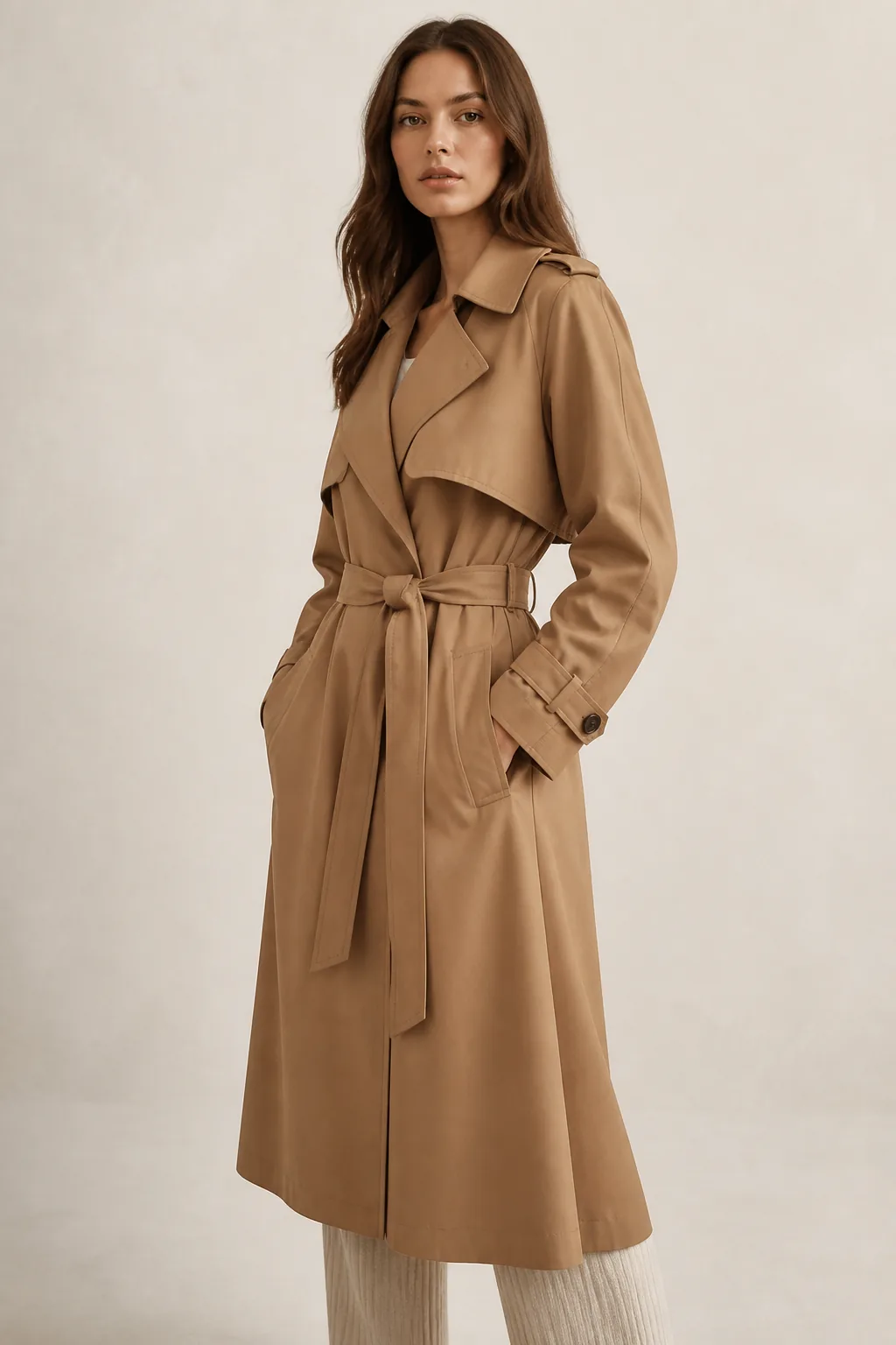 Lena Soft Trench