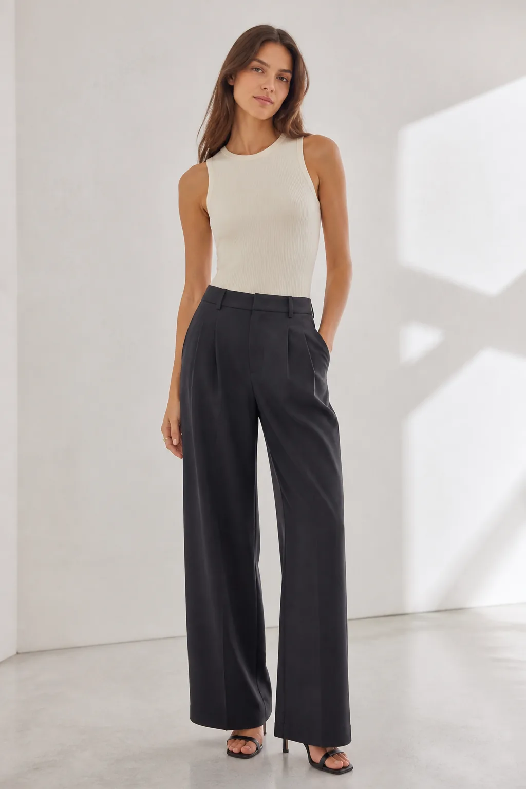 Nora Wide Leg Pantolon