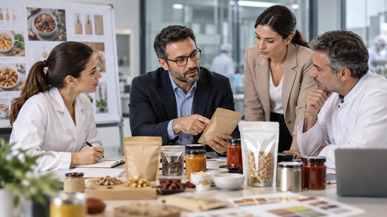Private Label üretim planlama toplantısı