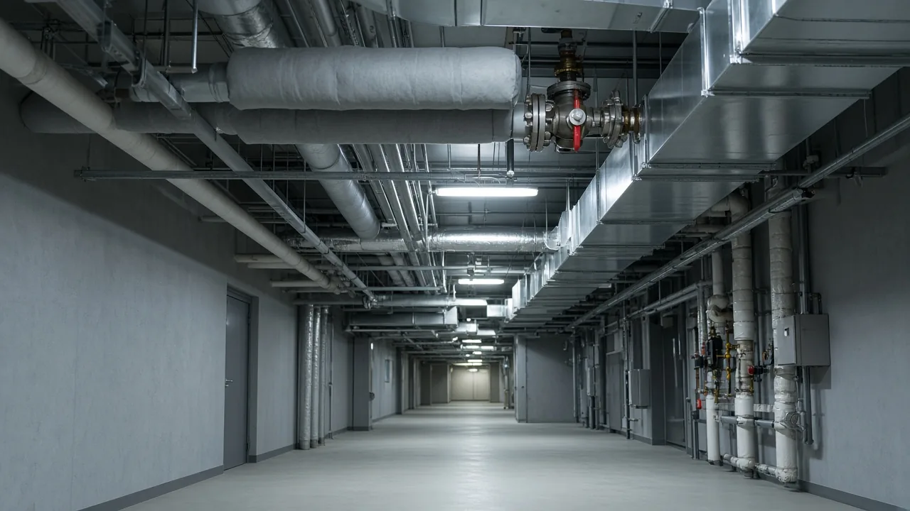 Otel tesisat ve kanal altyapısı