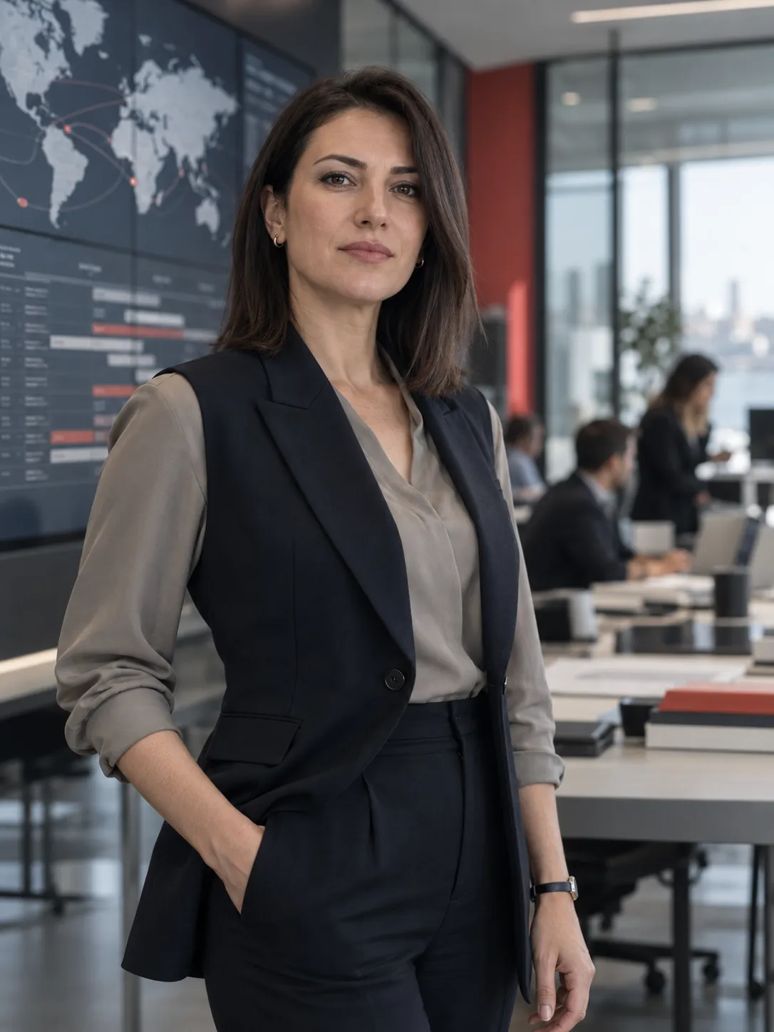 Selin Arslan, VELTRON Operasyon Direktörü — operasyon koordinasyon ortamında
