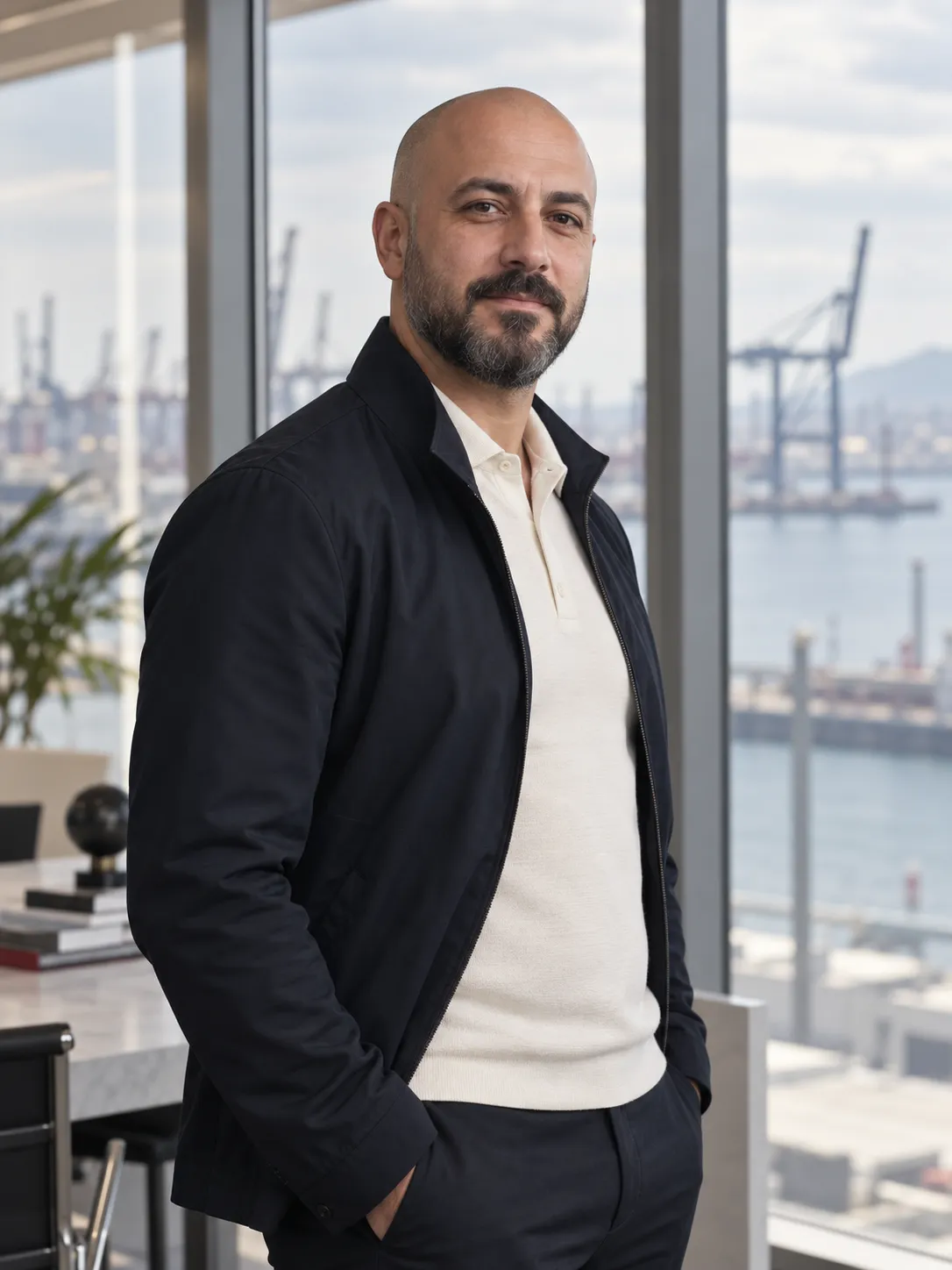 Deniz Öztürk, VELTRON Denizyolu & Intermodal Müdürü — intermodal terminal ortamında